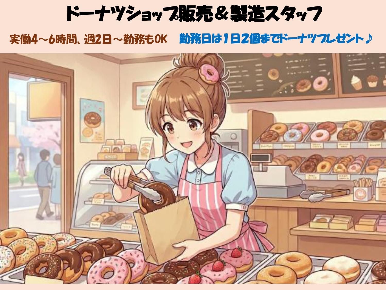 アルバイト・パート 食品関連製造 接客・販売 飲食店 飲食店求人イメージ