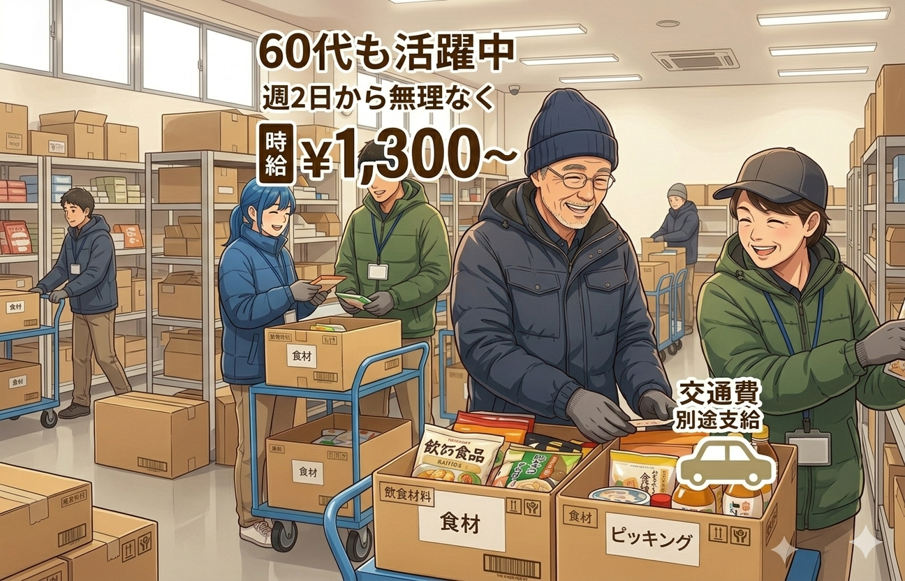 アルバイト・パート 仕分け・ピッキング 検品・梱包 物流・倉庫の求人情報イメージ2